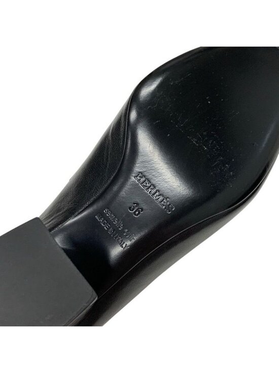 Hermes Constance Loafers Silver Black Leather m_69db5513d7555d33e1361eff.jpeg main image 2